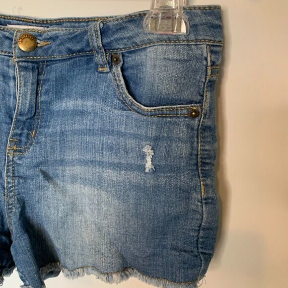 Bongo Distressed Denim Short - Picture 3 of 5